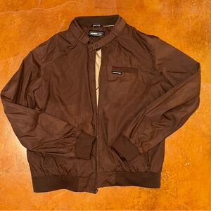 Men's Brown Bomber Jacket